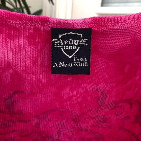 🌸 Sequined Jeweled Tie-Dye Top. - Picture 4 of 14